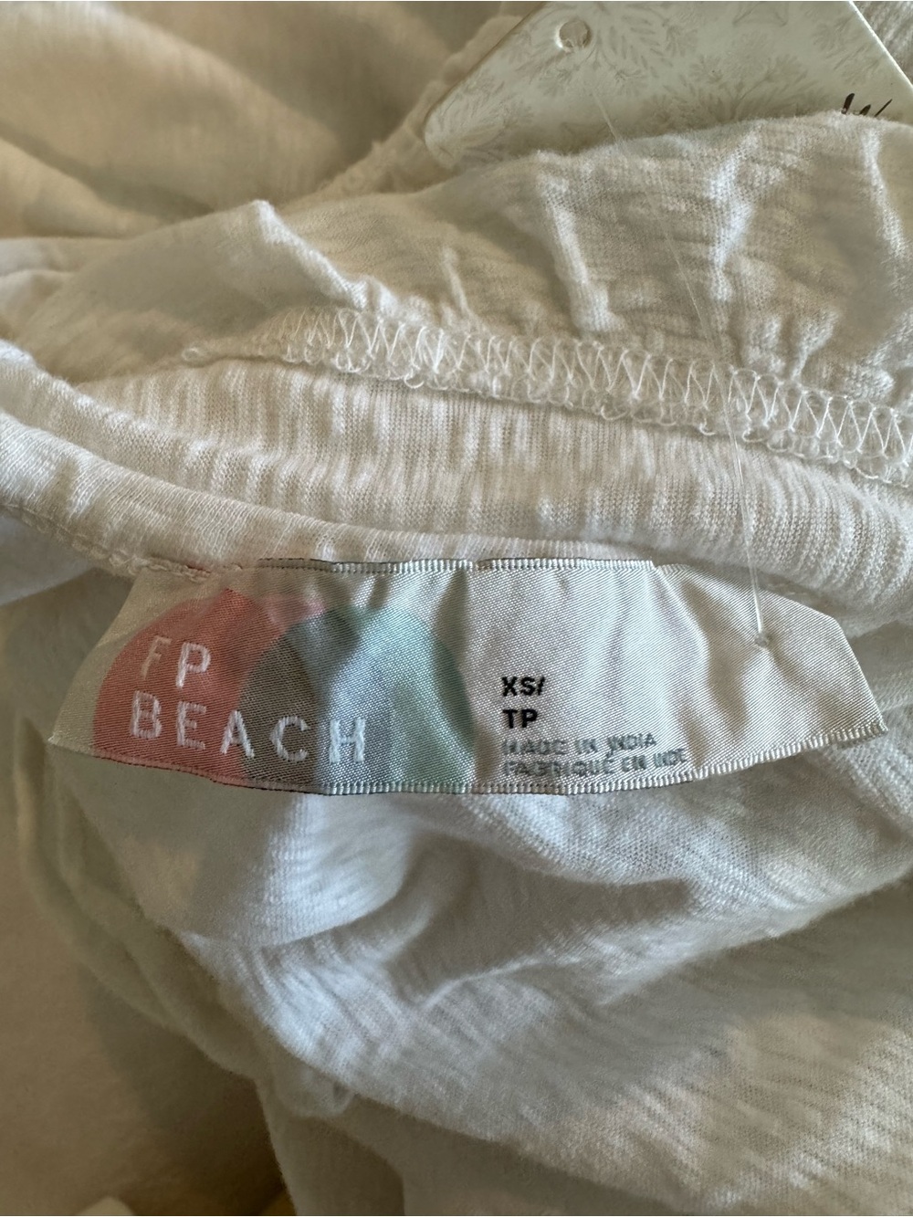 FP Beach Elisa White Maxi Dress S Beach Bridal Honeymoon Resort - Picture 12 of 12